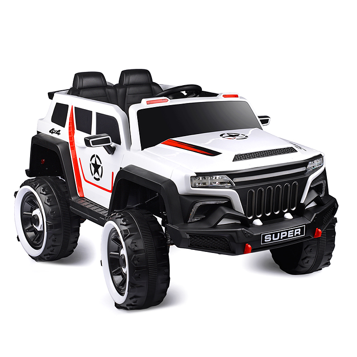 Электромобиль U023430Y "Бархан" 12V7A с полным приводом, белый