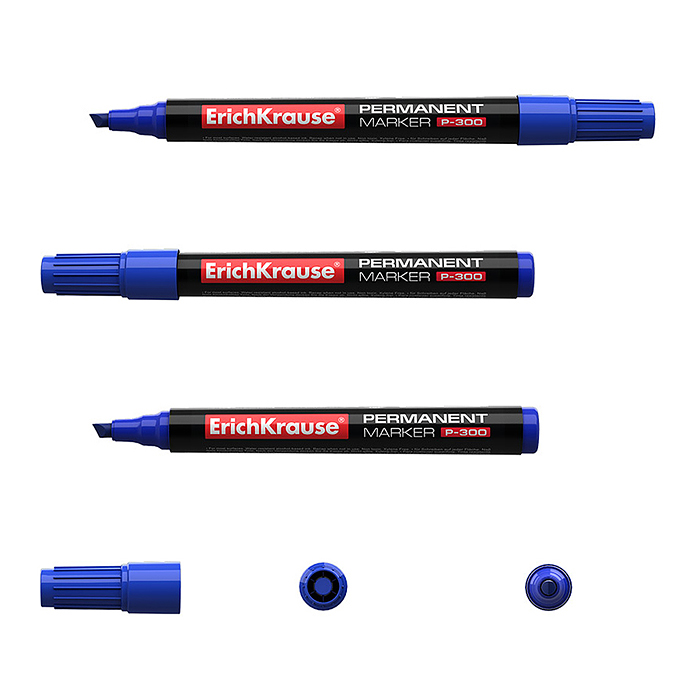 Перманентный маркер Р-300, цвет чернил синий