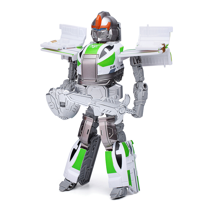 Фото к товару Трансформер 2в1 "Робот-поезд" цвет зелёный, BOX 27,6х21,3х10,9см Трансформер 2в1 "Робот-поезд" цвет зелёный, BOX 27,6х21,3х10,9см