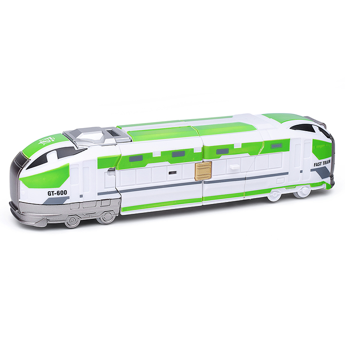 Фото к товару Трансформер 2в1 "Робот-поезд" цвет зелёный, BOX 27,6х21,3х10,9см Трансформер 2в1 "Робот-поезд" цвет зелёный, BOX 27,6х21,3х10,9см