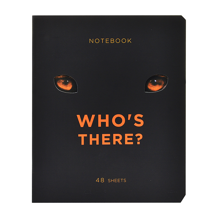 Тетрадь 48л. клетка, А5 "Кто это?" скрепка