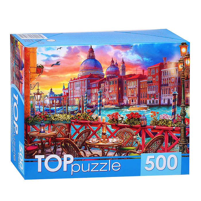 Пазлы 500 TOPpuzzle "Вид на Санта Мария делла Салюте"