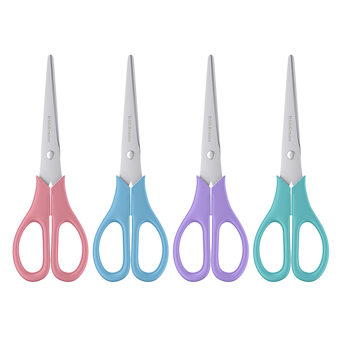 Ножницы EasyCut Pastel, 17 см, ассорти