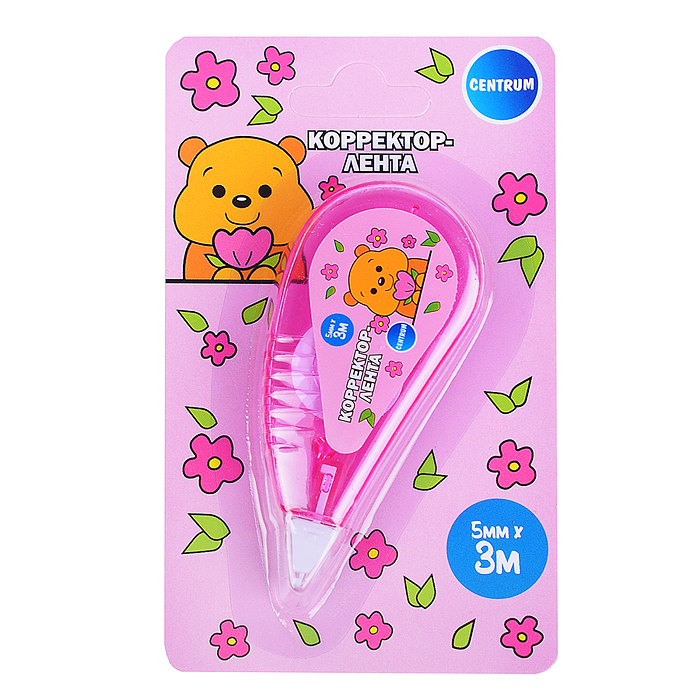 Корректор-лента 5 мм х 3 м на блистере