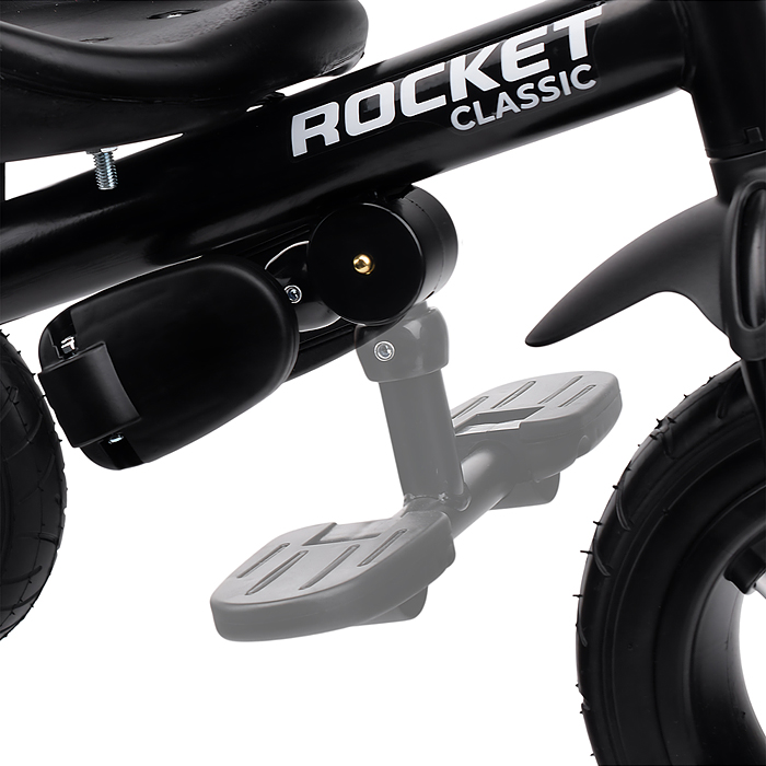 Велосипед трехколесный Rocket 136-BL, колеса EVA 10"/8", цвет синий