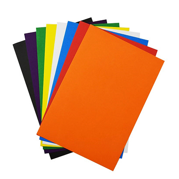 Фото к товару Бумага цветная А4 8л. 8цв. "Слоник с кубиками" двухсторонняя Бумага цветная А4 8л. 8цв. "Слоник с кубиками" двухсторонняя