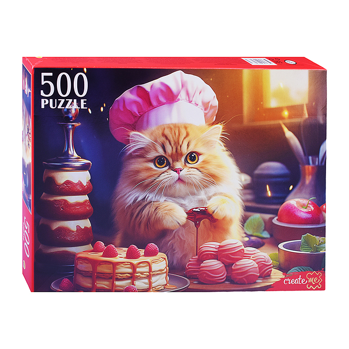 Пазлы 500 "Котик-пекарь" Пазлы 500 "Котик-пекарь"