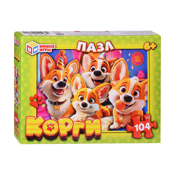 Пазлы 104 "Корги" Пазлы 104 "Корги"