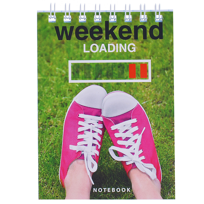 Блокнот 40л. А7 клетка, гребень Микс 2  