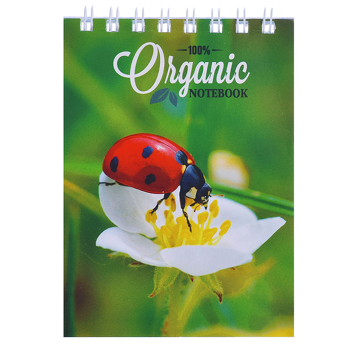 Блокнот 40л. А7 клетка, гребень Микс 2  