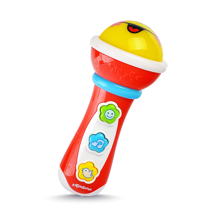 Микрофончик (Маленький музыкант) Красный