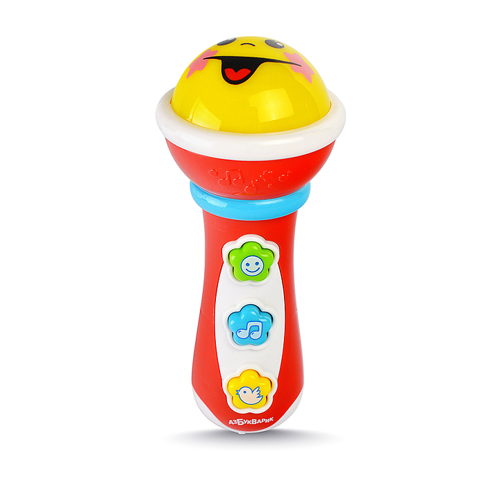 Микрофончик (Маленький музыкант) Красный