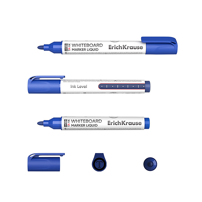 Маркер для досок с жидкими чернилами LW-600 Tank Liquid, цвет чернил синий 