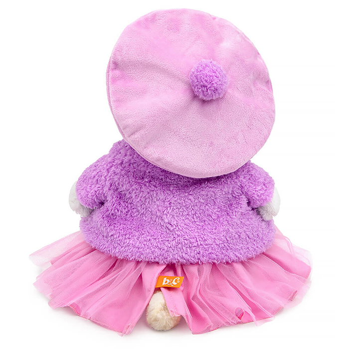 Кошка Ли-Ли в лилово-розовом комплекте