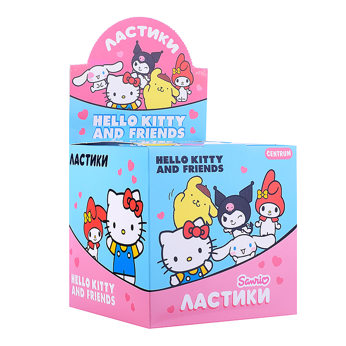 Ластик "Угадай кто внутри. Куроми, Хеллоу Китти и друзья"