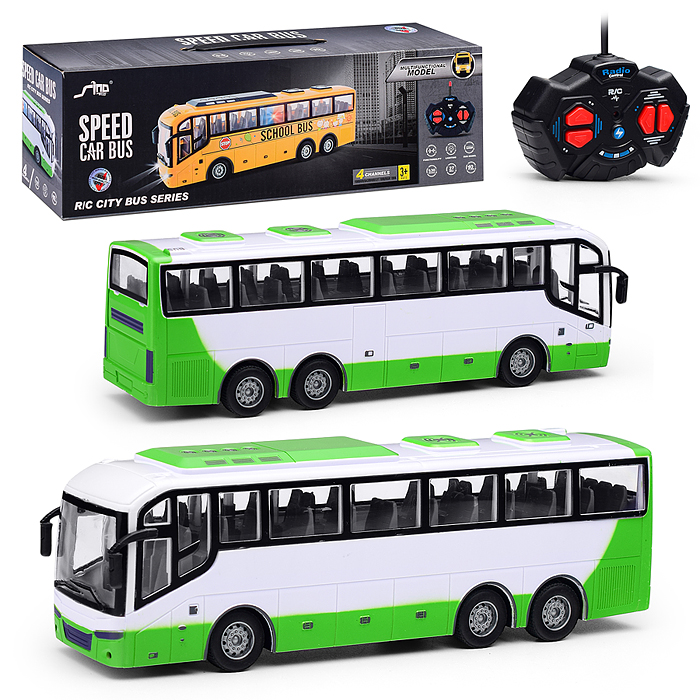 Автобус QH866-3D р/у, 27 MGz, в коробке