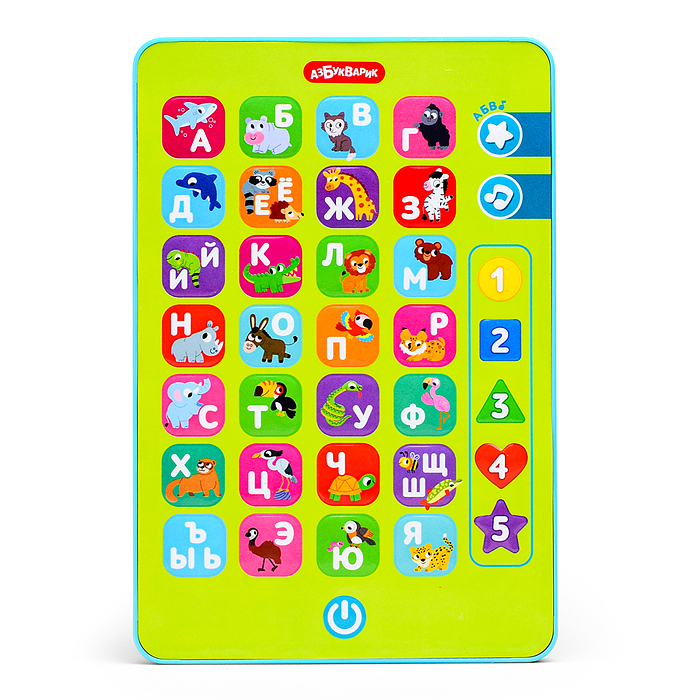 Музыкальная зооазбука (Умный планшетик)