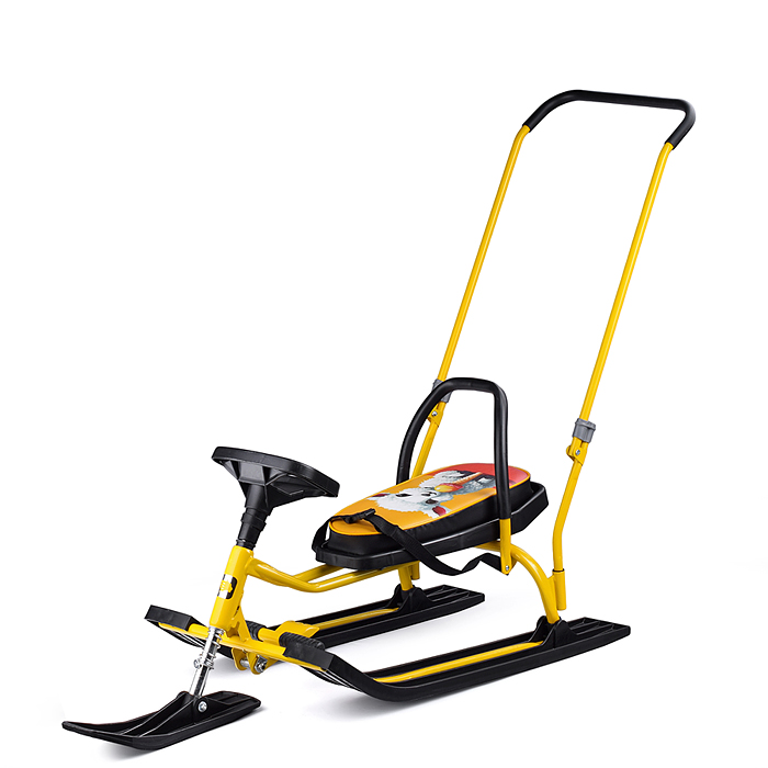 Игрушка Снегокат детский 140 "Go Go" разборный классический c П-образным толкателем (Ice lamb)