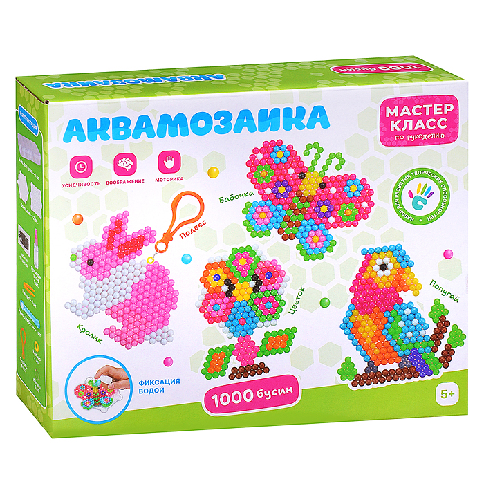 Фото к товару Мозаика-аква MK0024-2 "Животный мир" в коробке Мозаика-аква MK0024-2 "Животный мир" в коробке