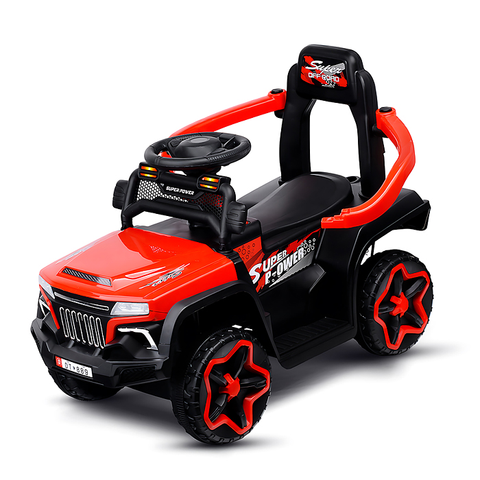 Фото к товару Электромобиль детский DT889 "Супер авто" (цвет красный) Электромобиль детский DT889 "Супер авто" (цвет красный)