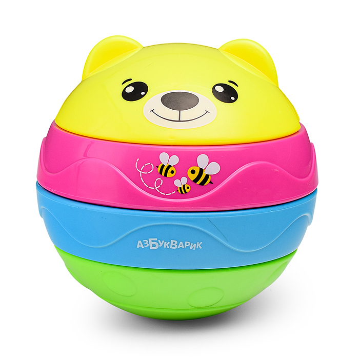 Мишутка (Музыкальный мячик-пирамидка)