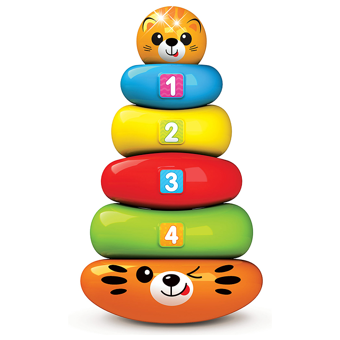 Музыкальная Пирамидка-неваляшка Тигренок (Люленьки)