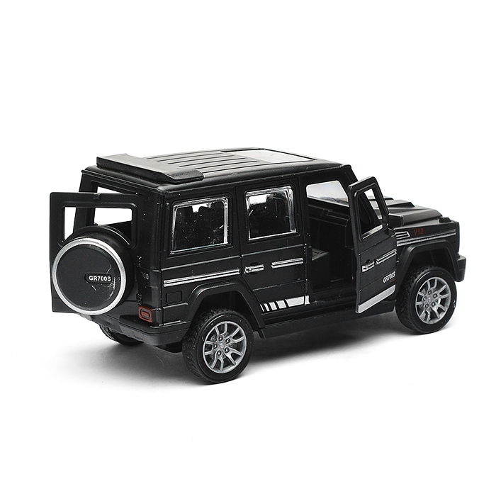 Машина пластиковая инерционная "Парк Техники" черный