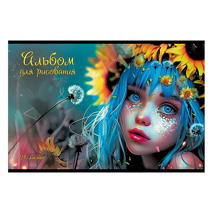 Альбом для рисования 24 л. А4 "Фэнтези"
