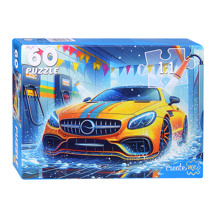 Пазлы 60 "Автомойка" Пазлы 60 "Автомойка"