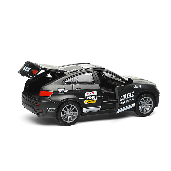 Машина пластиковая инерционная "Парк Техники" черный