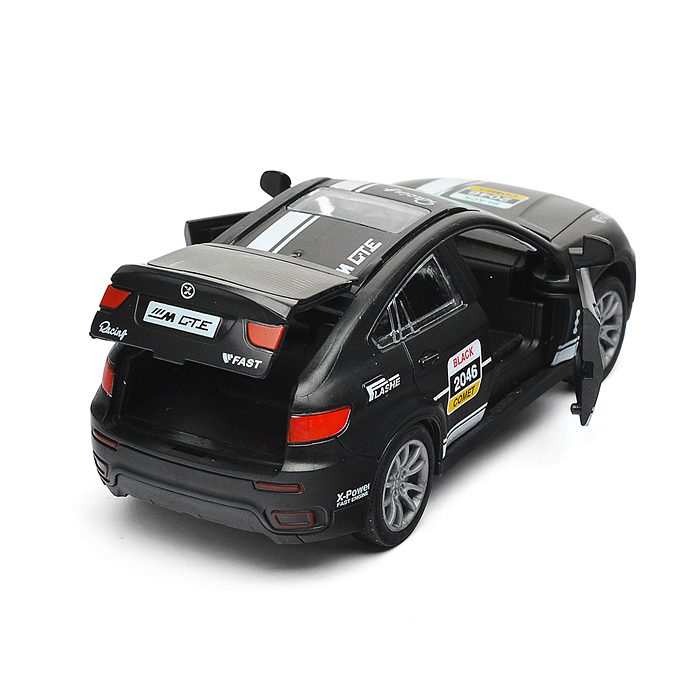 Машина пластиковая инерционная "Парк Техники" черный