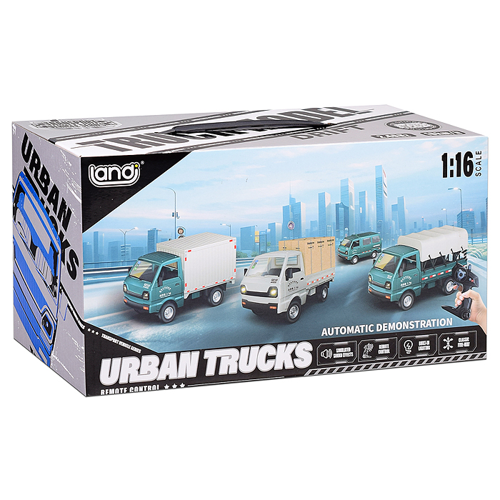 Машина QH922-5D "Грузовичок №2" р/у, 27 MGz, в коробке