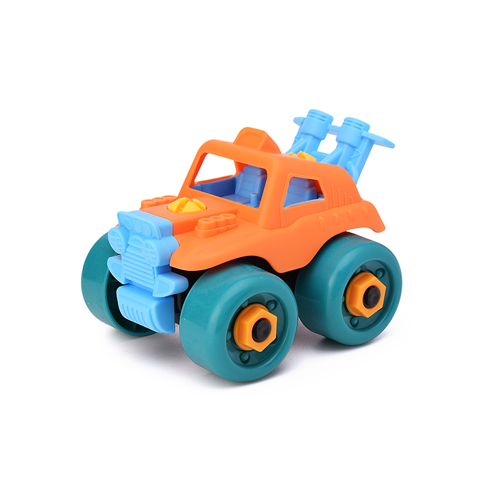 Конструктор пластмассовый 77114-2 "Набор машинок" в пакете