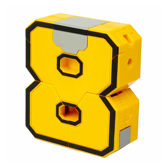 Трансформер 2в1 Цифра "8" цвет голубой