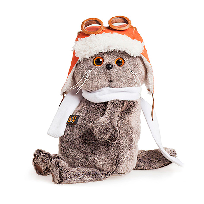 Фото к товару Кот Басик в шлеме и шарфе Кот Басик в шлеме и шарфе