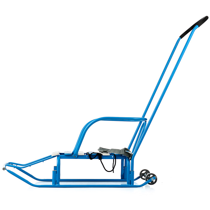 Игрушка. Санки детские "Тимка 5 комфорт+" (голубой)