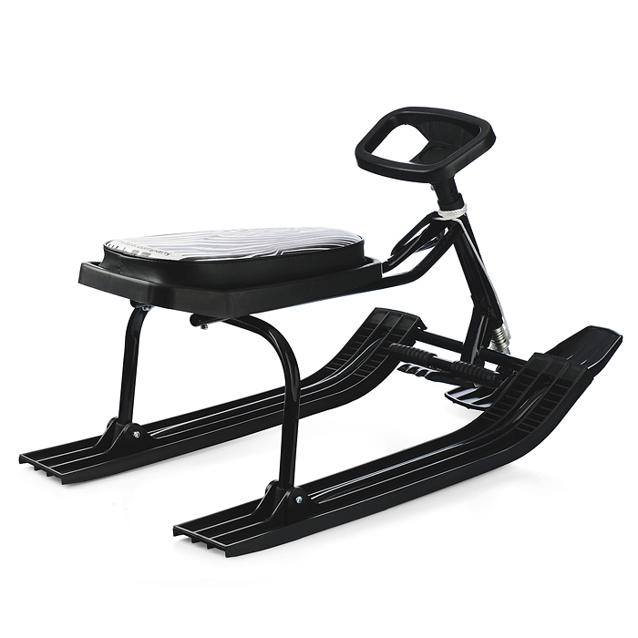 Фото к товару Игрушка Снегокат детский 210 "Зебра" с высокой рамой (Черная) Игрушка Снегокат детский 210 "Зебра" с высокой рамой (Черная)