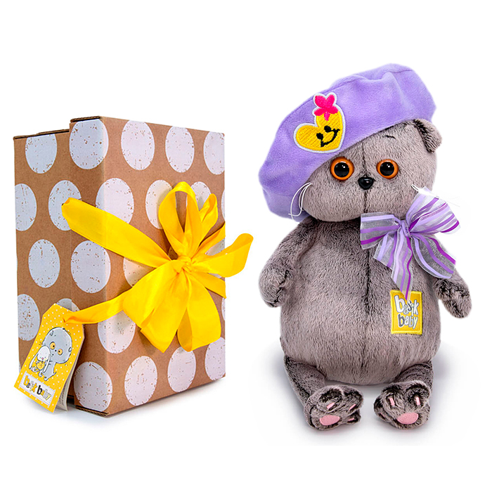 Кот Басик BABY в берете Кот Басик BABY в берете