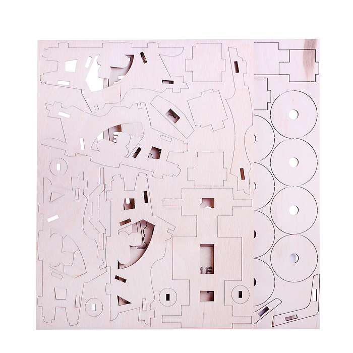 Конструктор из дерева. Техника "Квадроцикл"