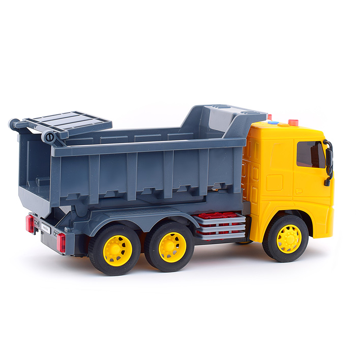 МАЗ, автомобиль-самосвал инерционный (со светом и звуком) (в коробке)