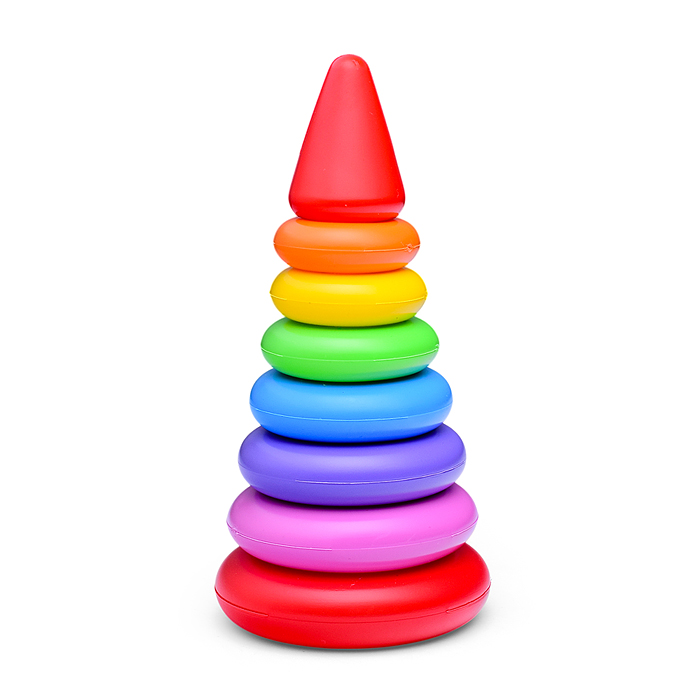 Пирамидка с кольцами, средняя