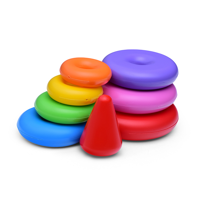 Пирамидка с кольцами, средняя