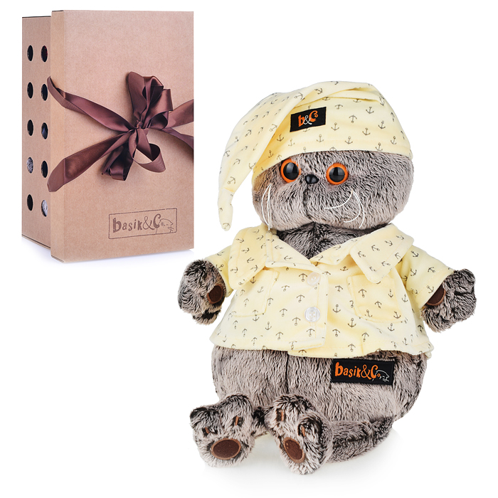 Кот Басик в пижаме 