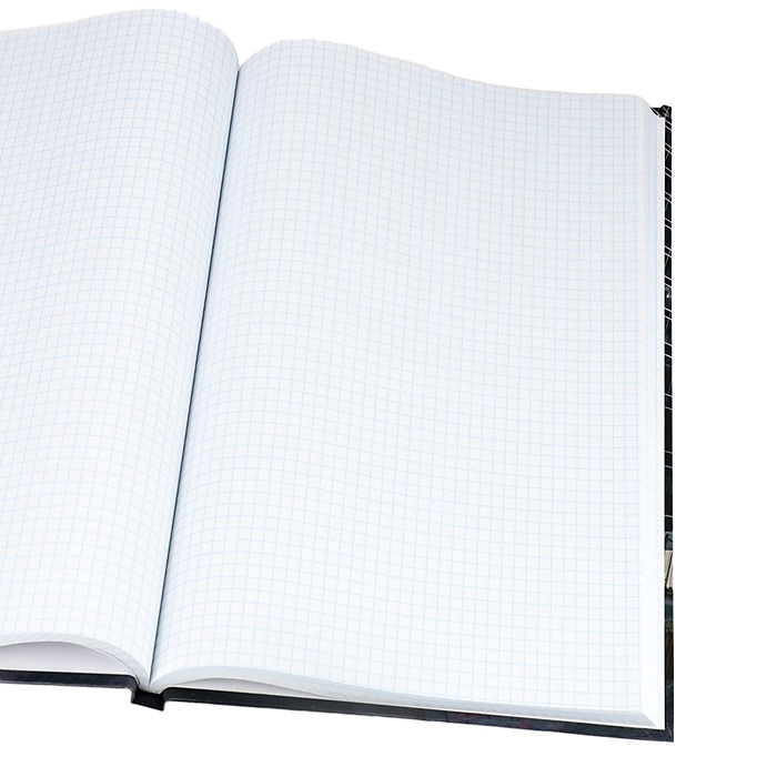 Фото к товару Записная книга А4 120л. "Эстетика чёрного- 1" Записная книга А4 120л. "Эстетика чёрного- 1"