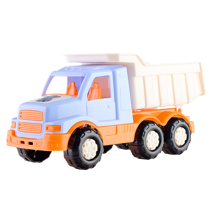 Фото к товару Автомобиль-самосвал "Гоша-Сафари" (голубой) Автомобиль-самосвал "Гоша-Сафари" (голубой)