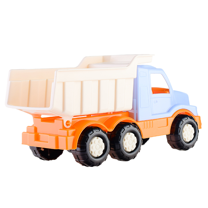 Фото к товару Автомобиль-самосвал "Гоша-Сафари" (голубой) Автомобиль-самосвал "Гоша-Сафари" (голубой)