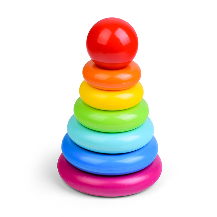 Пирамида "XL" 22см, 8дет. (в сетке)