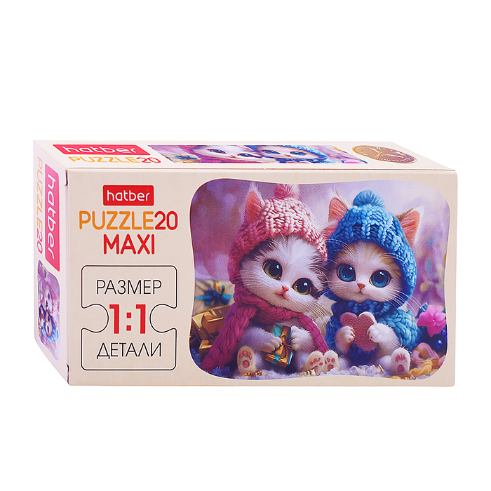 Пазлы MAXI 20 "Глазки, ушки, носики"