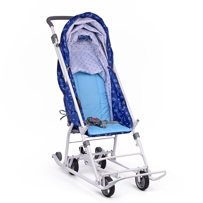 Фото к товару Коляска комбинированная "Наши детки 3-1К" (принт с динозавриками) Коляска комбинированная "Наши детки 3-1К" (принт с динозавриками)