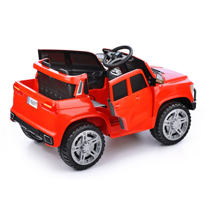 Электромобиль U023397Y "Городской гигант" на аккумуляторе, с р/у управлением, в коробке (красный)